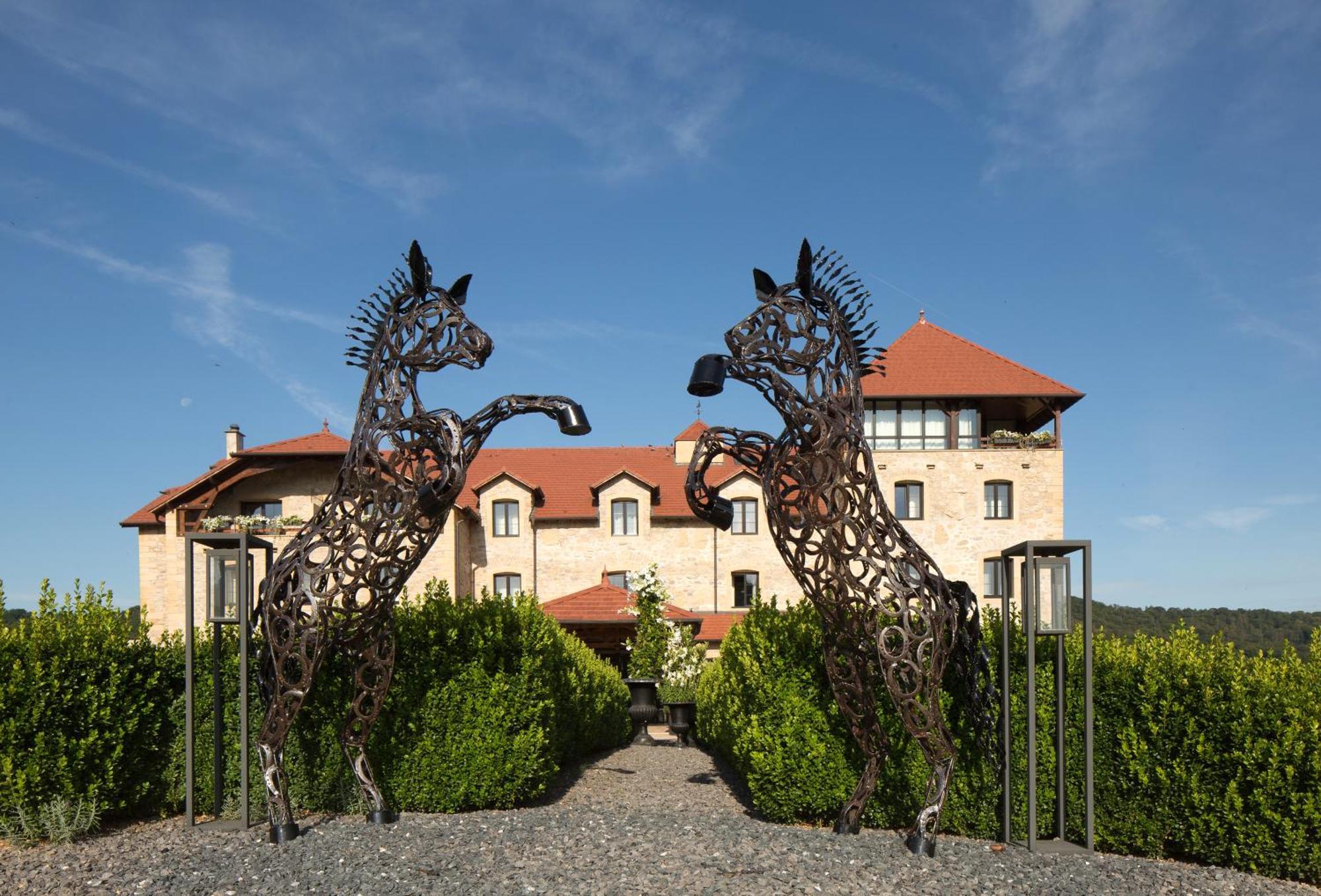 Domaine De La Klauss & Spa, Restaurant Gastronomique Le K Montenach Esterno foto